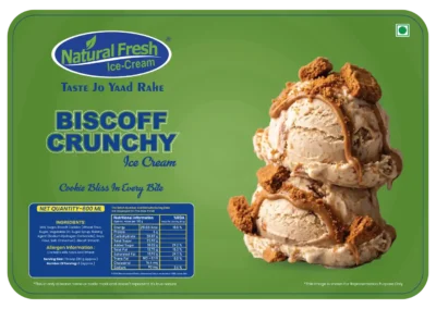 Biscoff Crunchy Icecream