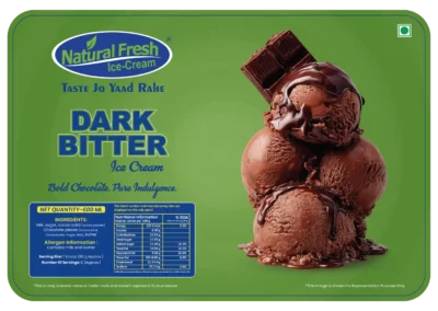 Dark Bitter Icecream